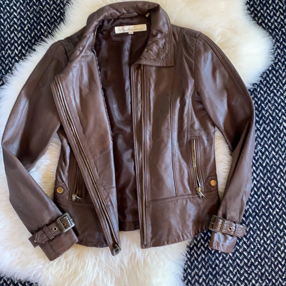 Kenneth Cole genuine leather jacket - Picture 4 of 8